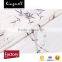 Factory direct white silk linen blend fabric for custom digital print