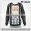 Pullover vertical stripe womens sweaters fashionable