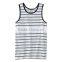 2015 Red Linear Design Boy Sleeveless T-shirt Vest