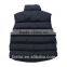 Mens nylon winter warm padded coating vests and waist coat