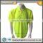 Hi vis yellow basic safety short sleeve rib collar high quality day use only protective polo shirt