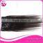 Wholesale European Market Cheap Hair Extensions Clip In Full Head, 100% Human Brazilian Virgin Hair Natural Color