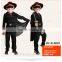 New style black color boys zorro style halloween costume ideas