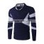 Men's Autumn Polo Style T-Shirts Long Sleeve Tee Shirt Slim Fit Casual Tops