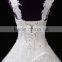 Attractive and high quality wedding dresses for women in bulk V-neck lace beaded weding dress prom gowns F11802