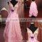 IN STOCK Shoulder-straps party dress women's Sleeveless v-neck prom dress SE107