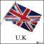 Custom United Kindom Hand Waving Stick Flag