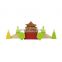 New Design Montessori Kindergarten Solid Wooden Best Selling Educational China building Block Set Tower For Kids Use