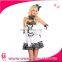 sexy Lolita maid costume halloween fancy dress outfit white french maid costume dress off shoulder with gloves,hat,neckwear