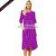 2017 Fashion Clothing Half Sleeves Latest Western Dress Patterns For Ladies