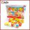 ECO material Baby rattle toy plastic ring bell