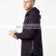 New Arrival Fashion Mens Long Black Hoodies, Custom Tall Hoodies