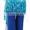 Bestdance Latin Profesional New Belly Dance 3 Layer Tassel Hip Scarf Belt Tribal silver Colors