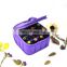 Purple essential oil carry bag with insert foam holds 16 vials from direct manufacturer China-Original design, Low MOQ