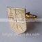 wholesale lion club custom logo brass cufflink
