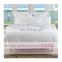 wholesale best selling products 100%soft cotton White Hotel Duvet cover/ bedding set /bed sheet