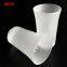 OEM trumpet mouth sandblast frosted shot glass white wine glass
