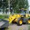 1.6ton shovel loader with pallet fork snow bucket with CE certificate