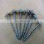 Q195 Galvanized Umbrella Head Roofing Nails With Smooth Shank