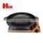 Thai aluminum marble coated cookware mookata pot plates grill pan