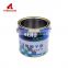 Well Designed 5l round tin can 500 ml