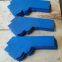 High manganese steel  VSI crusher parts wear plate upper apply to barmac B6150 VSI crusher