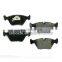 China high performance non-asbesto semimetal car brake pads