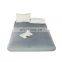 Bedding Modern Solid Color Microfiber Velvet Deep Pocket Fitted Sheet for Full Mattress with Elastic Band