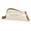 multi-function women leather cosmetic felt bag,small travel zipper pouch makeup bags