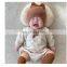 New baby jumpsuit autumn cotton loose climbing clothes male baby romper bag fart clothes baby triangle jumpsuit