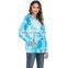 LAITE H2013 autumn&winter oversized  tie dye hoodies for women women's tie dye hoodies