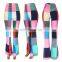 Fashion casual women's digital printing color plaid sexy casual pants women clothing casual dress women