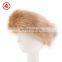 Cute fur head band Women winter warm headbands hats Faux Fur Girl headwear Valuable gift