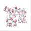 Mom and Daughter Dress Off Shoulder Ruffles Floral Mini Dress Vestido mae e filha Mother and Daughter Clothes