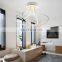 Indoor lighting 122W acrylic round modern ceiling light by CE Rohs certification