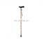 Lightweight Aluminum Underarm elbow crutches adjustable walking cane Aluminium