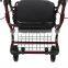adult bariatric luxury forearm light weight seated walker gutter rollator 12
