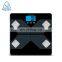 Factory Hot Sales Unique Analyze Body Fat Scales With Blue Backlight LCD