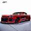 Beautiful newest wide body kit for Chevrolet Camaro in MB style carbon fiber front lip rear lip side skirts fender wing spoiler