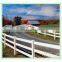 High strength galvanized steel pure white multi-layer beam protection of racetrack in horse farm Horse Fence