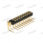 Dnenlink 2.54mm pitch Dual Row H2.5mm Right Angle DIP PogoPin Connector