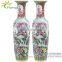 Large Luxury Antique Handpainted Chinese Famille Rose Porcelain Vases