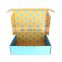luxury paper kraft corrugated packaging box set custom logo printing prime branded packing boxes for sweat dress
