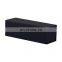 Black magnetic closure flip top lid foldable wine bottle gift boxes