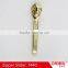 high quality plated metal zipper slider