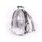Wholesale custom travel cheap breathable comfortable transparent capsule pet spacial backpack