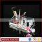 4- tiers acrylic cosmetic jewelry organizer with 3 drawers