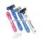 D317L hot sell Triple blade and ABS plastic+Rubber handle shaving razor