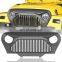 Matte Black Bird Grille Cover Front Grill Guard for Jeep Wrangler TJ 97-06