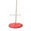 Kids Garden Backyard Adjustable Disc Outdoor Plastic Swing Sets With Plastic Rope